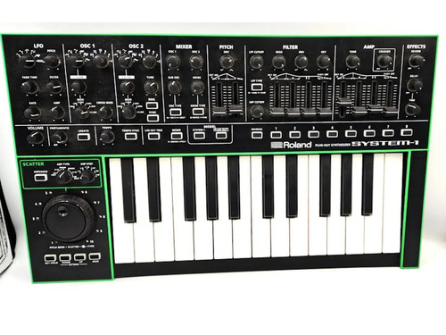 Roland system key - system-1, 25-key