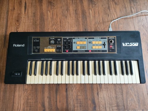 Roland 550 vocoder - vp-550, vocal